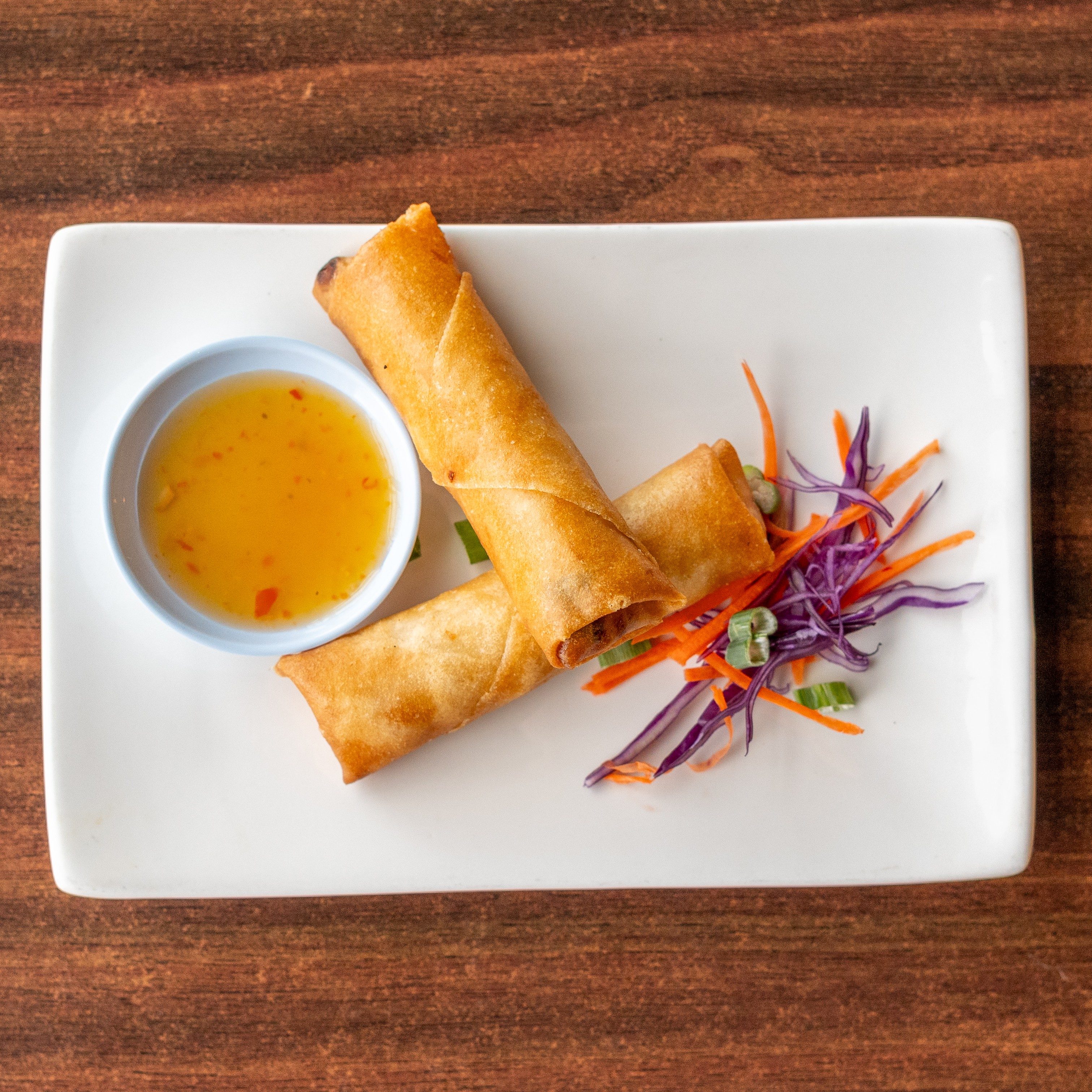 Veggie Egg Rolls (2) (Fried).